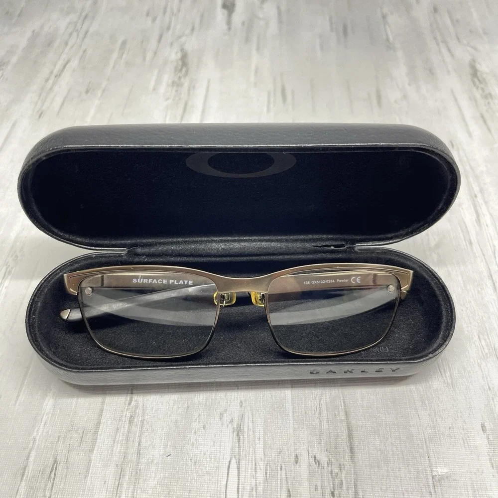 Oakley Surface Plate OX5132 0254 Pewter‎ Eyeglass Frames 54-18-138mm Frames Only